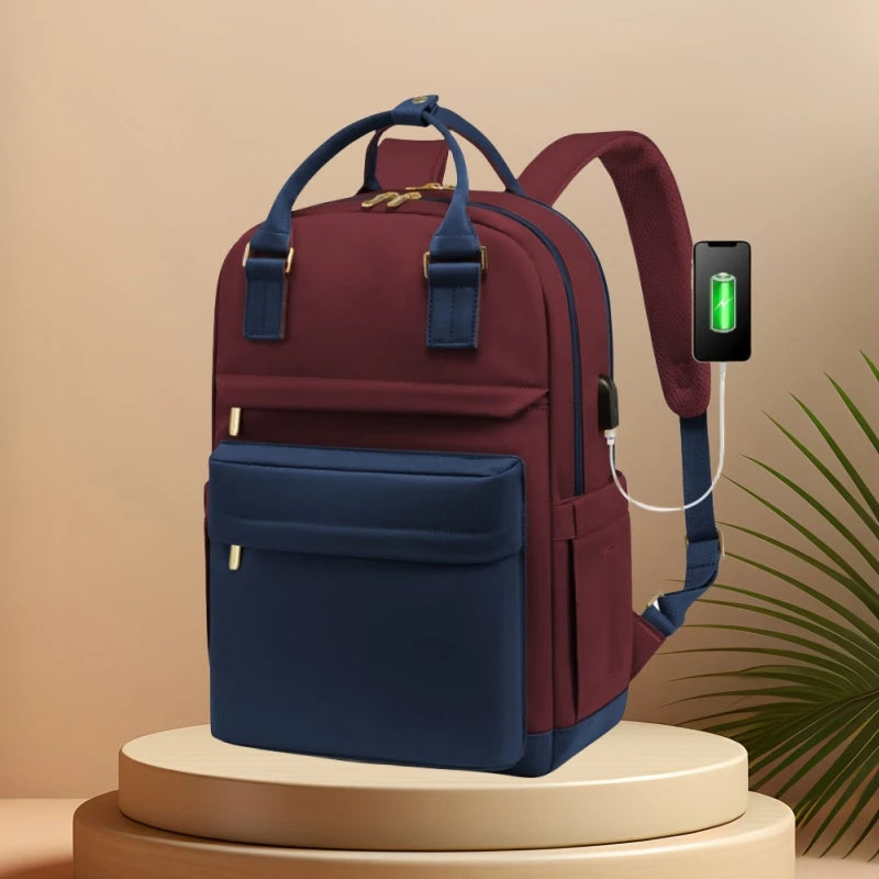 CFUN YA 2024 New Fashion Travel Backpack For Women Men USB Computer Bag Pack College Student School Bag Mochila Laptop Backpacks