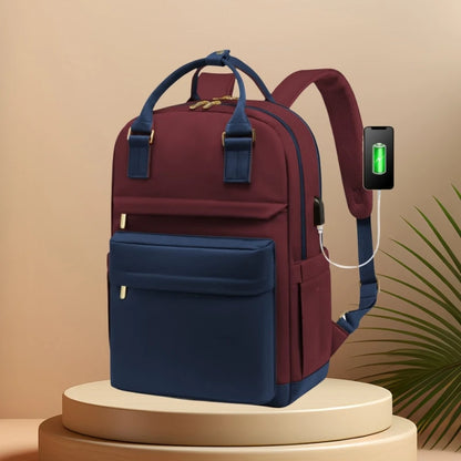 CFUN YA 2024 New Fashion Travel Backpack For Women Men USB Computer Bag Pack College Student School Bag Mochila Laptop Backpacks