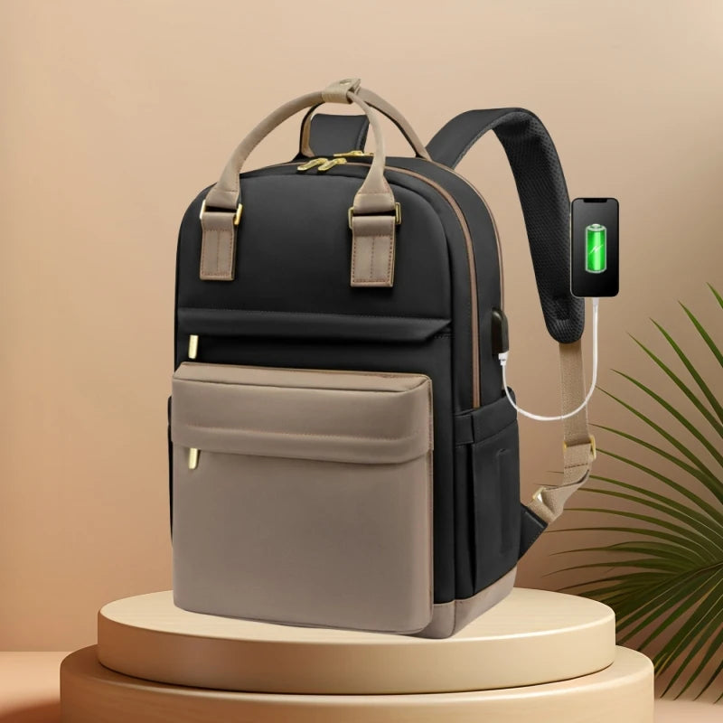 CFUN YA 2024 New Fashion Travel Backpack For Women Men USB Computer Bag Pack College Student School Bag Mochila Laptop Backpacks