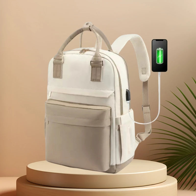 CFUN YA 2024 New Fashion Travel Backpack For Women Men USB Computer Bag Pack College Student School Bag Mochila Laptop Backpacks