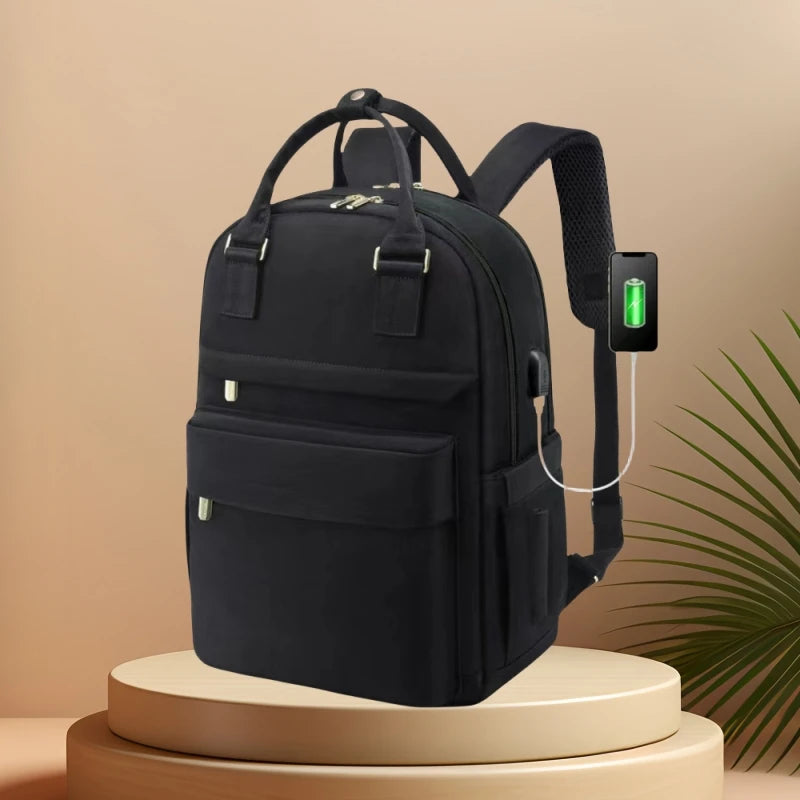 CFUN YA 2024 New Fashion Travel Backpack For Women Men USB Computer Bag Pack College Student School Bag Mochila Laptop Backpacks
