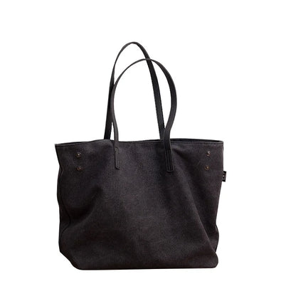 CFUN YA 2024 New Fashion Trend Women Tote Bag Large Capacity Female Canvas Handbag Travel Shoulder Top Handle Bag Messenger Pack