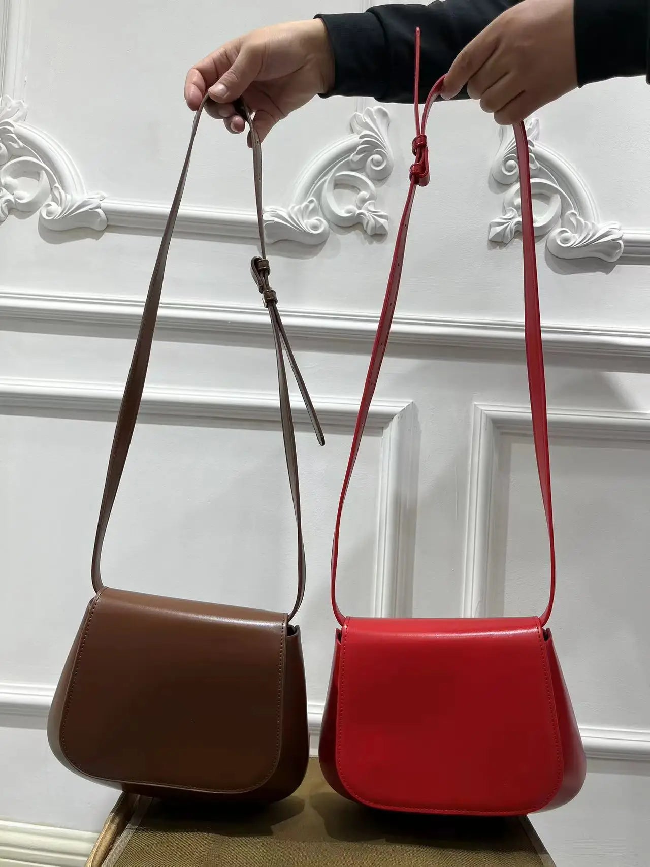 CFUN YA 2024 New Fashion Women Bag Pu Leather Female Shoulder Cross Bags Boho Girls Sling Bag Purse Phone Pack Sac a Mains Femme