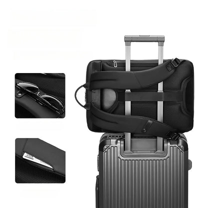 CFUN YA 2024 New Luxury Business Backpack Men 15.6 Laptop Bag Bagpack Multifunction Travel Rucksack Student Schoolbag Mochila
