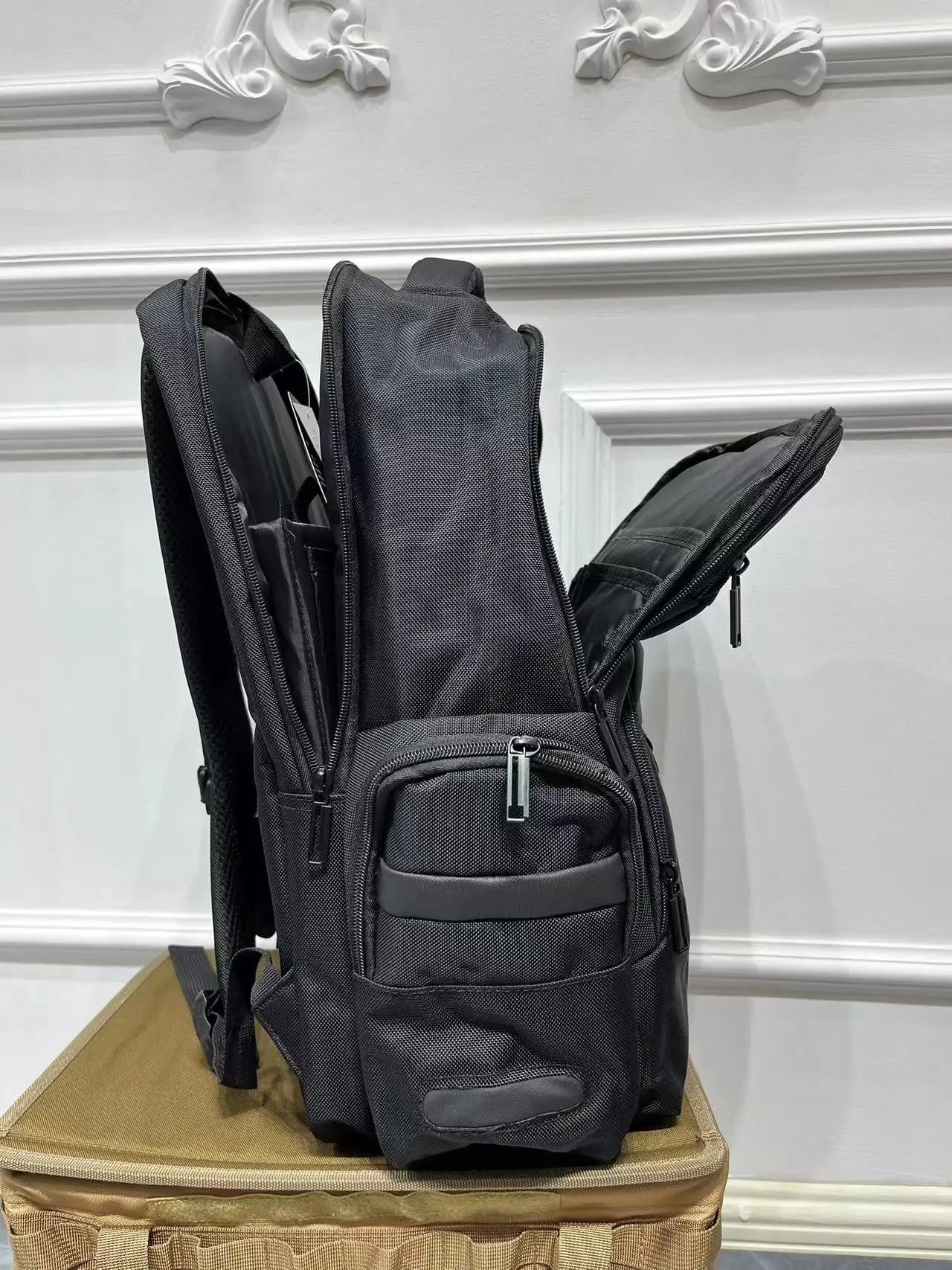 CFUN YA 2024 New Luxury Outdoor Men's Backpack Large Male Business Bagpack Multi-function Computer Bag Unisex Students Schoolbag