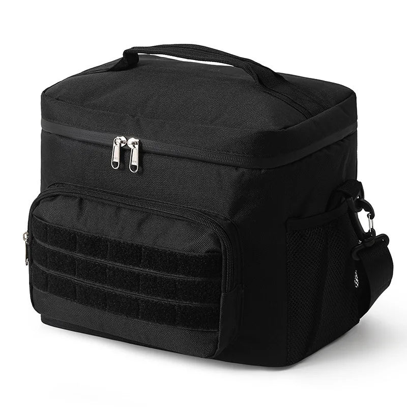 CFUN YA 2024 New Trend Camo Insulation Bag Oxford Cloth Portable Lunch Shoulder Cross Bag For Work Outdoor Ice Food Bag Handbag
