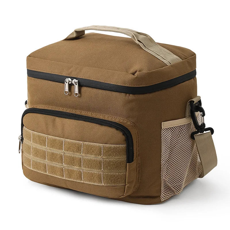 CFUN YA 2024 New Trend Camo Insulation Bag Oxford Cloth Portable Lunch Shoulder Cross Bag For Work Outdoor Ice Food Bag Handbag
