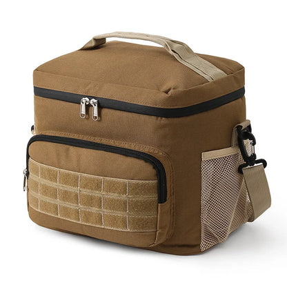CFUN YA 2024 New Trend Camo Insulation Bag Oxford Cloth Portable Lunch Shoulder Cross Bag For Work Outdoor Ice Food Bag Handbag