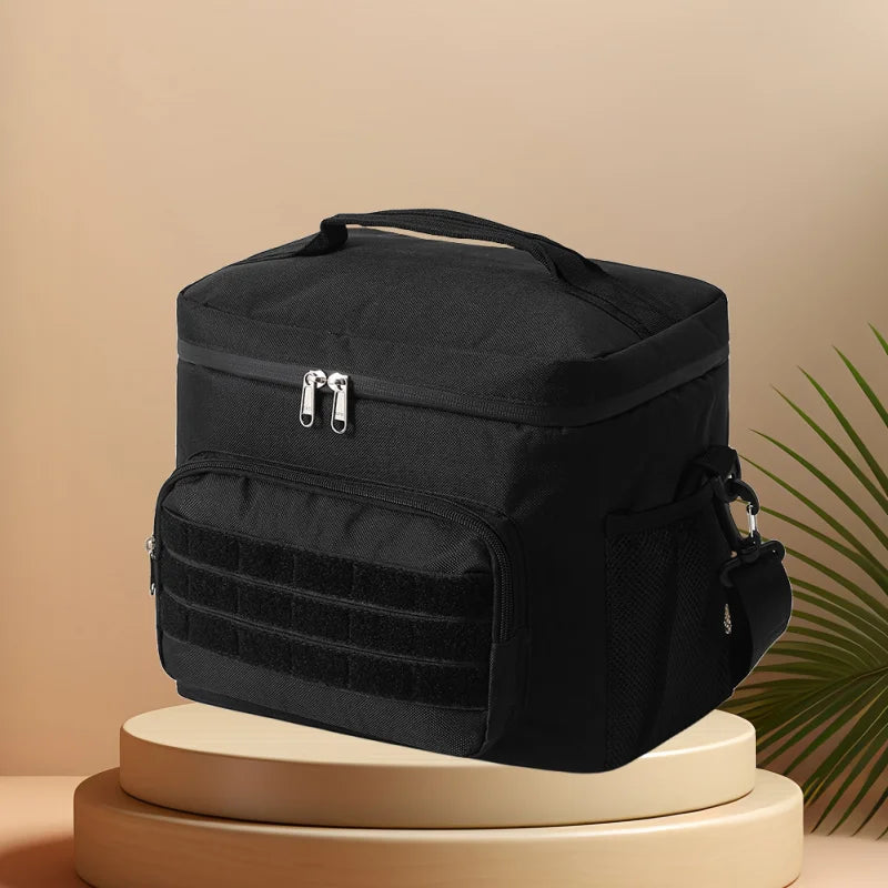 CFUN YA 2024 New Trend Camo Insulation Bag Oxford Cloth Portable Lunch Shoulder Cross Bag For Work Outdoor Ice Food Bag Handbag