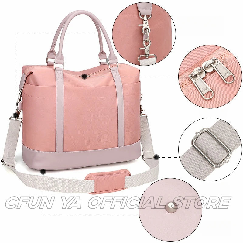 CFUN YA 2024 New Trend Luxury Women Shoulder Bag Large Capacity Female Crossbody Messenger Bags Travel Handbag Bolsas Para Mujer