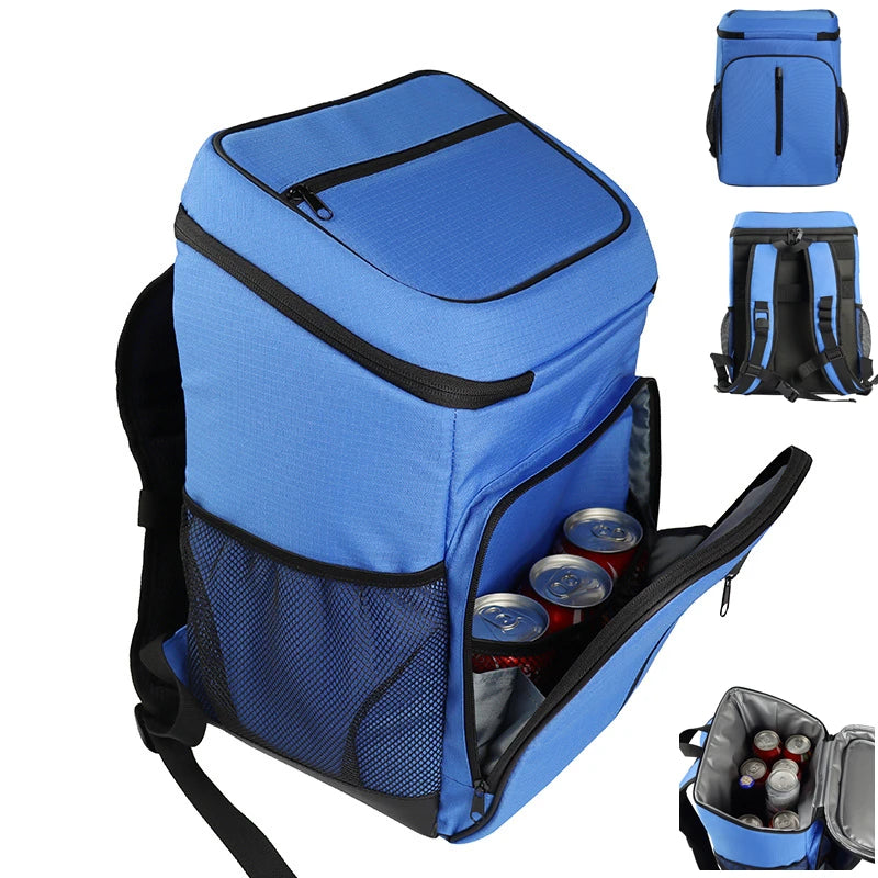 CFUN YA 2024 Outdoor Lunch Bagpack Thickened Aluminum Foil Insulation Backpack Waterproof Picnic Ice bag Large Beer Backpacks