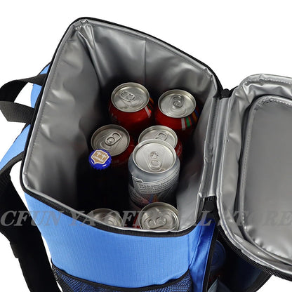 CFUN YA 2024 Outdoor Lunch Bagpack Thickened Aluminum Foil Insulation Backpack Waterproof Picnic Ice bag Large Beer Backpacks