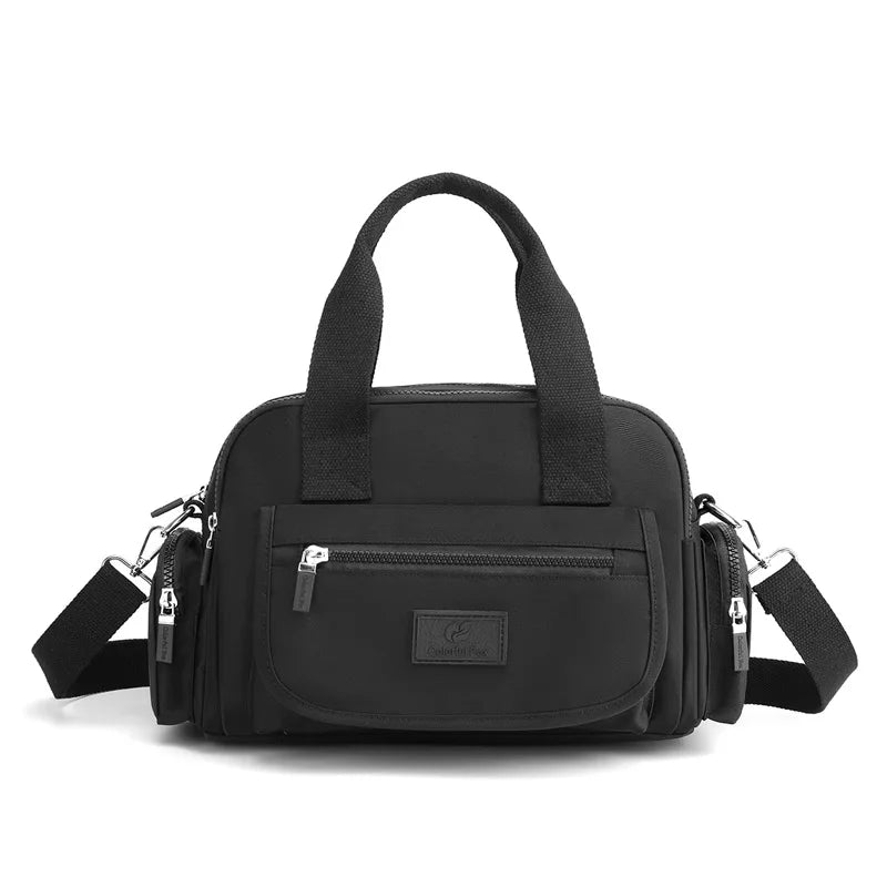 CFUN YA Black Ladies Handbags Large Capacity Nylon Women Bags Trend Female Shoulder Crossbody Hand Bags Bolsa Mom Messenge Tote