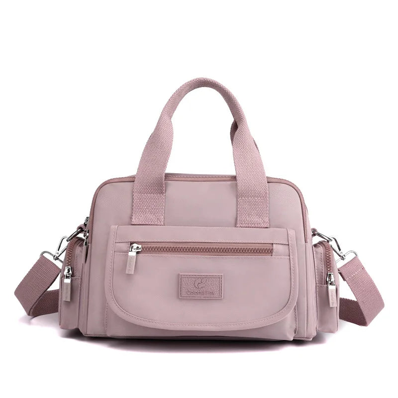CFUN YA Black Ladies Handbags Large Capacity Nylon Women Bags Trend Female Shoulder Crossbody Hand Bags Bolsa Mom Messenge Tote