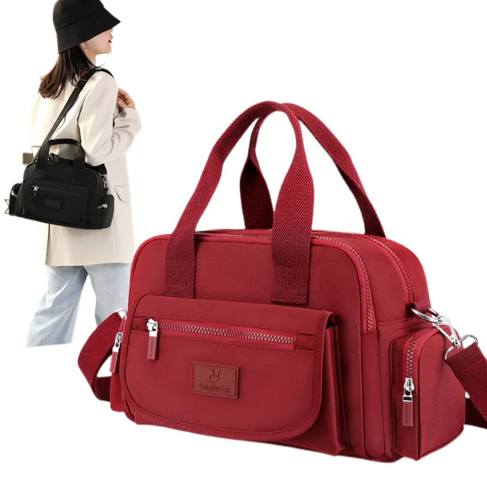 CFUN YA Black Ladies Handbags Large Capacity Nylon Women Bags Trend Female Shoulder Crossbody Hand Bags Bolsa Mom Messenge Tote