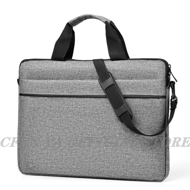 CFUN YA Black Laptop Bag Sleeve Case Protective Shoulder Bag Carrying Case For pro 14 15.6 inch Macbook Air ASUS Lenovo Handbag