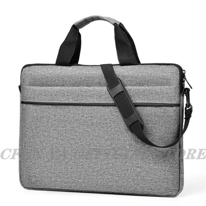 CFUN YA Black Laptop Bag Sleeve Case Protective Shoulder Bag Carrying Case For pro 14 15.6 inch Macbook Air ASUS Lenovo Handbag