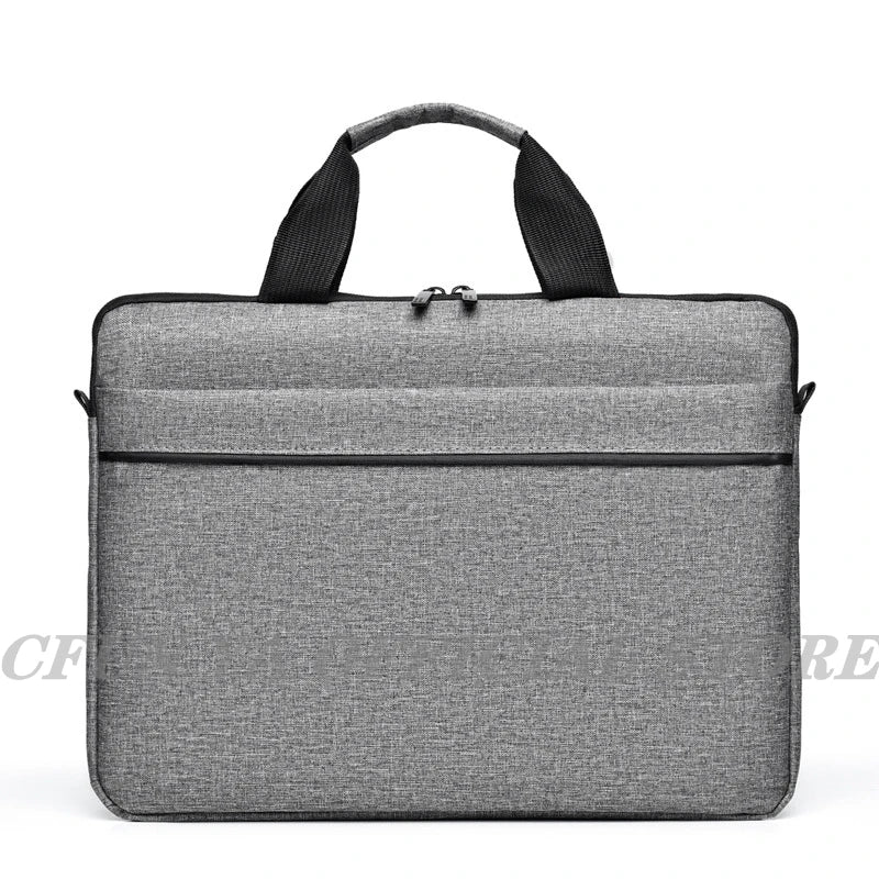 CFUN YA Black Laptop Bag Sleeve Case Protective Shoulder Bag Carrying Case For pro 14 15.6 inch Macbook Air ASUS Lenovo Handbag