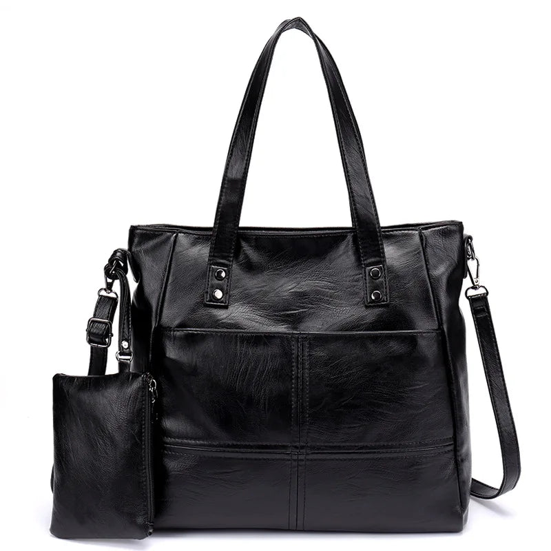 CFUN YA Designer Luxury Shoulder Bag Women Large Capacity  PU Female Handbag Mother's Totes Bag Messenger Square Bag Bolsos Sac