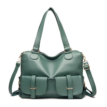 CFUN YA Desinger Fashion Trend Leather Women's Handbag Large Female Shoulder Cross Bags Ladies Tote Messenger Pack Mochila Sac M