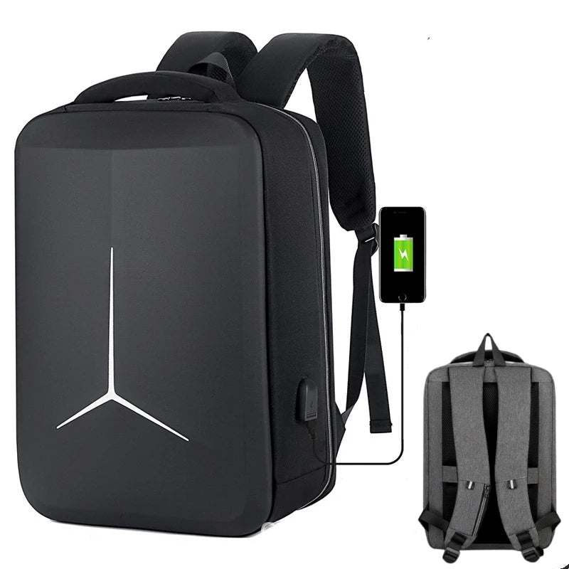 CFUN YA Fashion 15.6/17.3 Inch Laptop Bag Backpack USB Notebook Bagpack Business Men Women Computer Backpacks Travel Rucksack