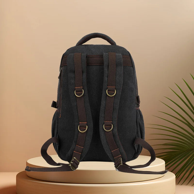 CFUN YA Fashion 2024 Canvas Backpack Men Women Outdoor Sports Climbing Rucksack Bag Pack 15.6 Laptop Backpacks Mochilas Bookbag