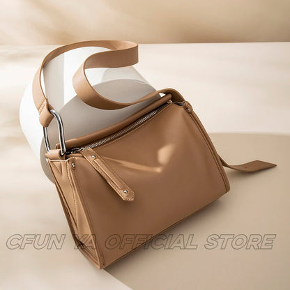 CFUN YA Fashion 2024 Fall Winter Handbag For Women Large Capacity Female Shoulder Crossbody Bag Causal Messenger Saddle Pack