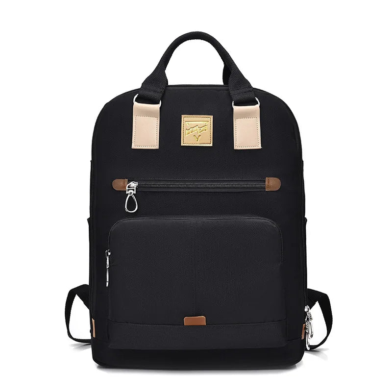 CFUN YA Fashion Backpack For Women 15.6 Inch Laptop Bag Pack Oxford Waterproof Female Travel Back Bag College Students Schoolbag