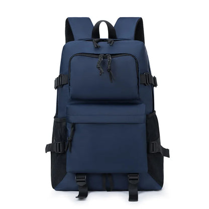 CFUN YA Fashion Black Grey Traveling Backpack Men Outdoor Climbing Trekking Backpacking Teenager Boys Weekender Bagpack Bags