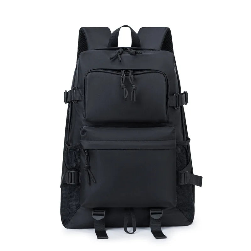 CFUN YA Fashion Black Grey Traveling Backpack Men Outdoor Climbing Trekking Backpacking Teenager Boys Weekender Bagpack Bags