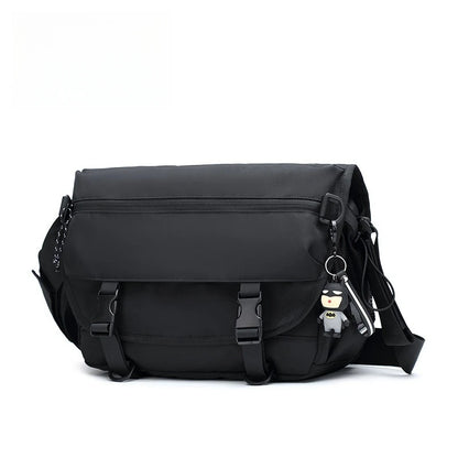 CFUN YA Fashion Black Men's Shoulder Bag Oxford Waterproof Female Shoulder Sling Chest Bag Women Messenger Cross Handbag Purse
