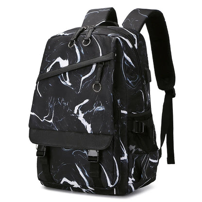 CFUN YA Fashion Boys Students School Bag 15.6 Laptop Backpack USB Men's Travel Rucksack College Bookbag Mochilas рюкзак мужской
