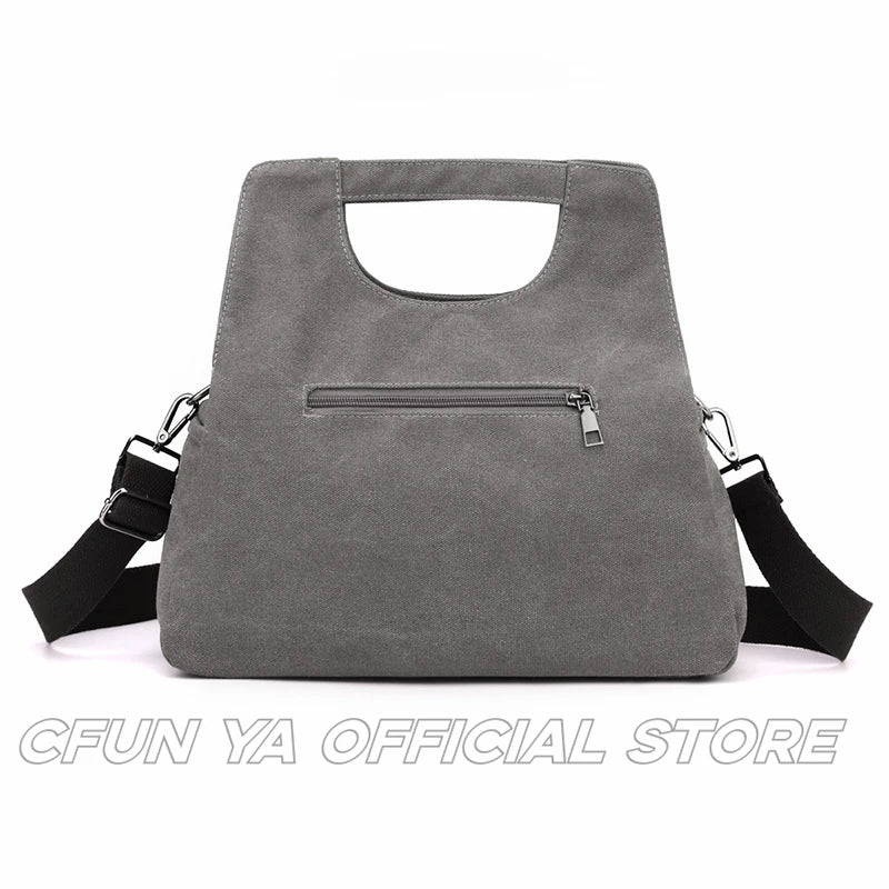 CFUN YA Fashion Canvas Handbag For Women Causal Female Shoulder Cross Bag Female Tote Bags Mother Bolsas Para Mujeres сумка