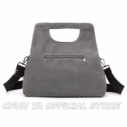 CFUN YA Fashion Canvas Handbag For Women Causal Female Shoulder Cross Bag Female Tote Bags Mother Bolsas Para Mujeres сумка