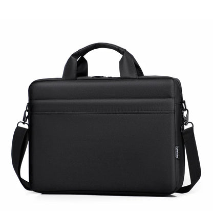 CFUN YA Fashion Luxury Black Grey Laptop Bag 15.6 Notebook Bag Large 17.3 Computer Shoulder Handbag Briefcase Bag Messenger Pack