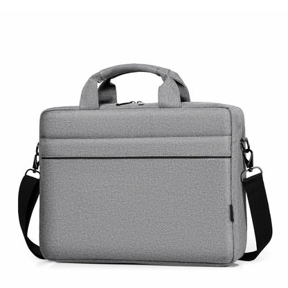 CFUN YA Fashion Luxury Black Grey Laptop Bag 15.6 Notebook Bag Large 17.3 Computer Shoulder Handbag Briefcase Bag Messenger Pack