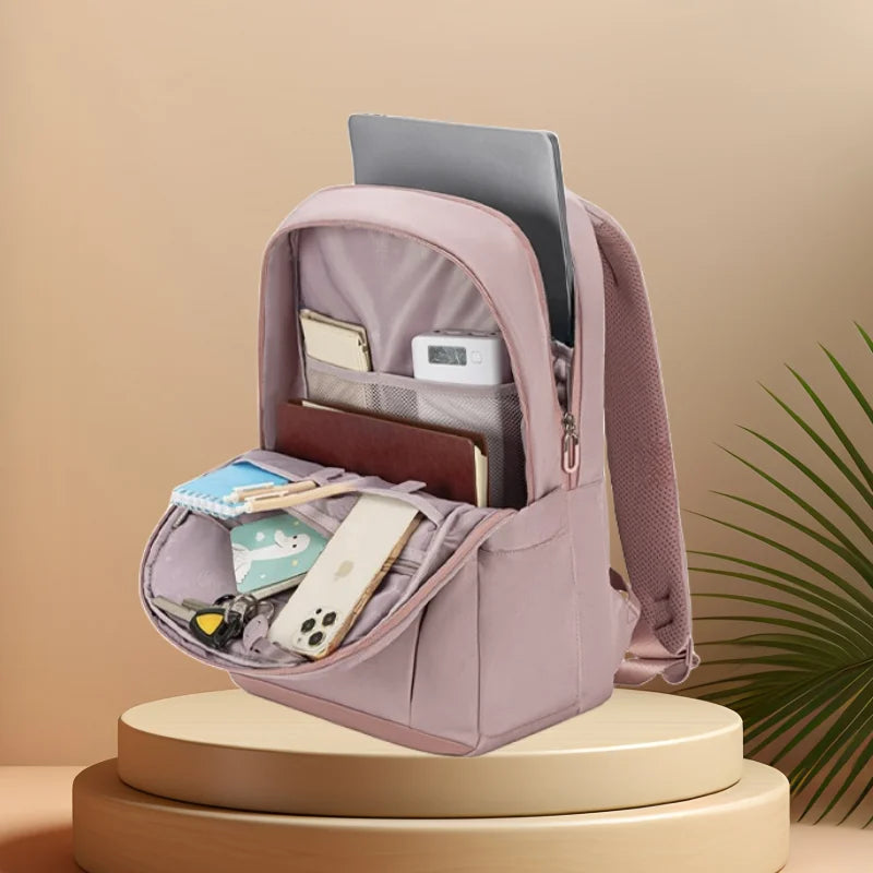 CFUN YA Fashion Luxury Business Backpack For Women Multifunction Female Travel Bagpack 15.6 Computer Bag Girl Student Schoobag