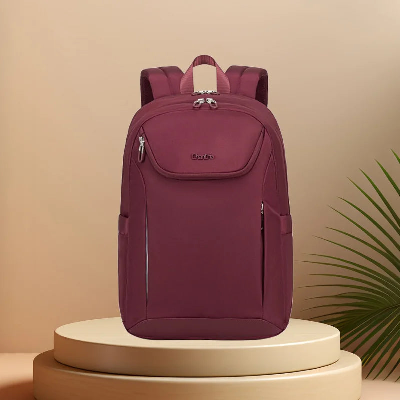 CFUN YA Fashion Luxury Business Backpack For Women Multifunction Female Travel Bagpack 15.6 Computer Bag Girl Student Schoobag
