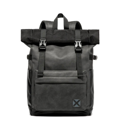 CFUN YA Fashion Luxury Men's Backpack Foldable Travel Male Bag Computer Backpacks College Students Schoolbag Outdoor Bagpack New