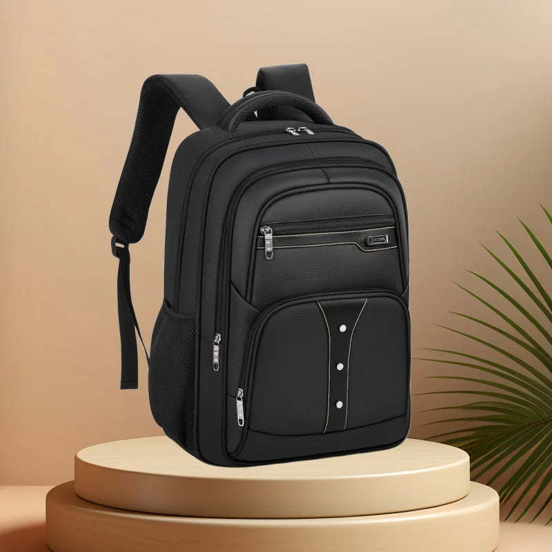 CFUN YA Fashion Luxury Men's Backpack Large 15.6 17.3 Laptop Bagpack Travel Knapsack Student Schoolbag Mochila Male Shoulder Bag