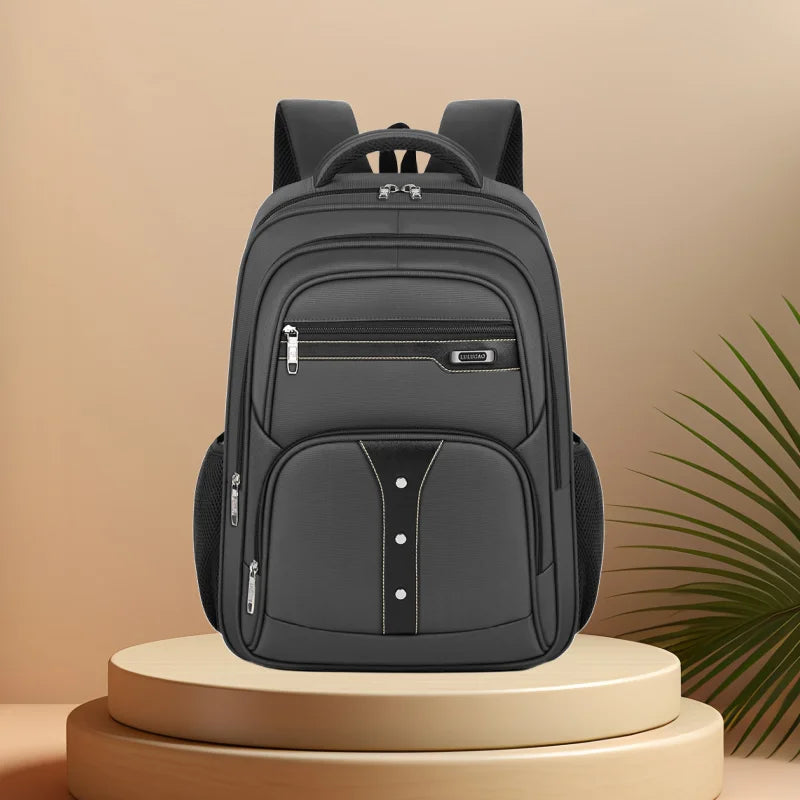 CFUN YA Fashion Luxury Men's Backpack Large 15.6 17.3 Laptop Bagpack Travel Knapsack Student Schoolbag Mochila Male Shoulder Bag