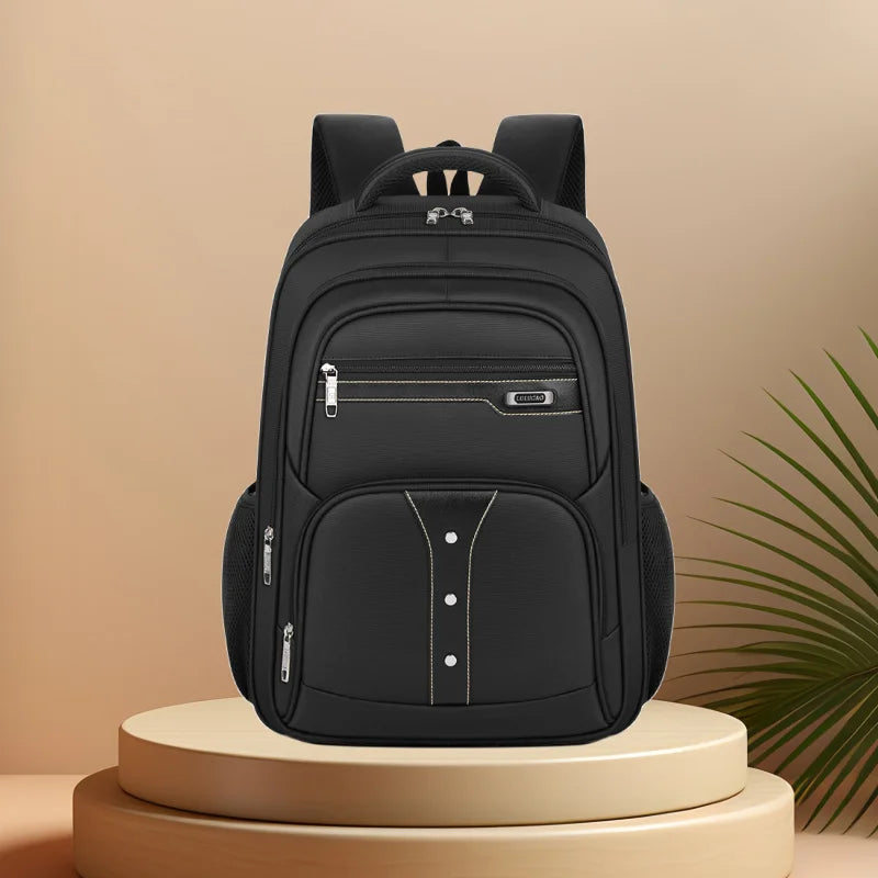 CFUN YA Fashion Luxury Men's Backpack Large 15.6 17.3 Laptop Bagpack Travel Knapsack Student Schoolbag Mochila Male Shoulder Bag