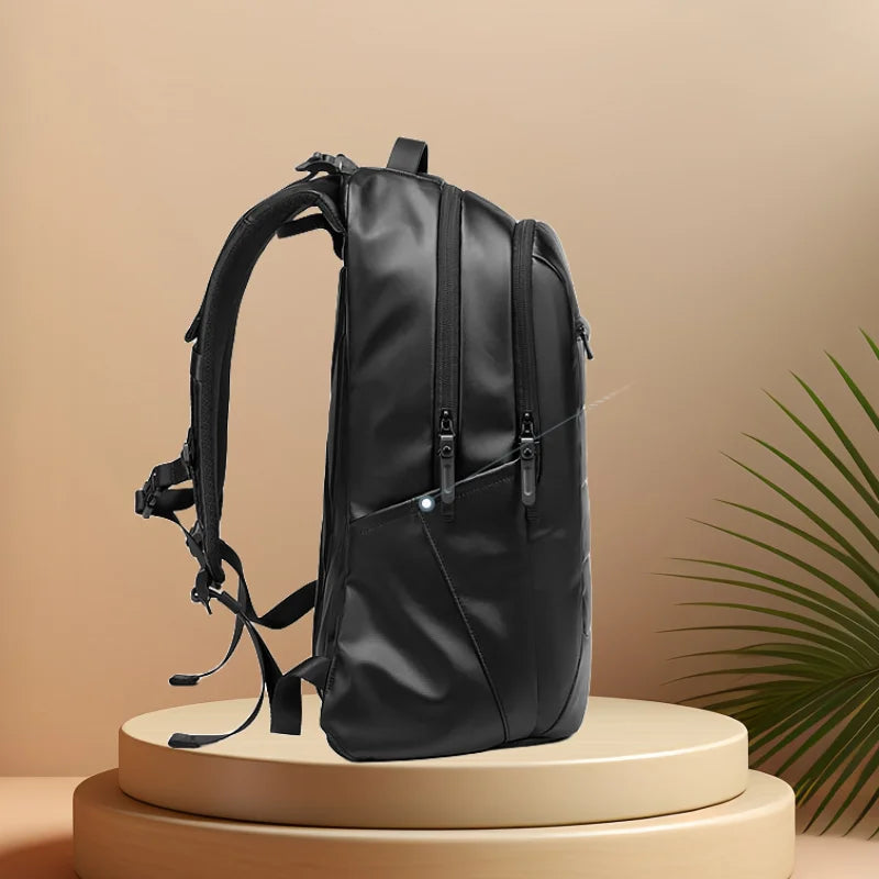 CFUN YA Fashion Luxury Men's Backpack Large 16Inch Laptop Bag Pack Waterproof Business Backpacks Male Travel Rucksack Mochila