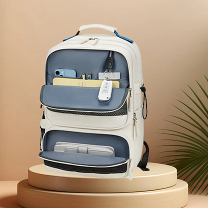 CFUN YA Fashion Luxury Student Backpack Nylon 17 Laptop Bag Pack Unisex Bags Teen Girls Boys Schoolbag Travel Rucksack Mochilas