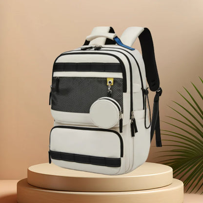 CFUN YA Fashion Luxury Student Backpack Nylon 17 Laptop Bag Pack Unisex Bags Teen Girls Boys Schoolbag Travel Rucksack Mochilas
