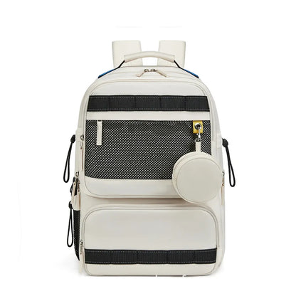 CFUN YA Fashion Luxury Student Backpack Nylon 17 Laptop Bag Pack Unisex Bags Teen Girls Boys Schoolbag Travel Rucksack Mochilas
