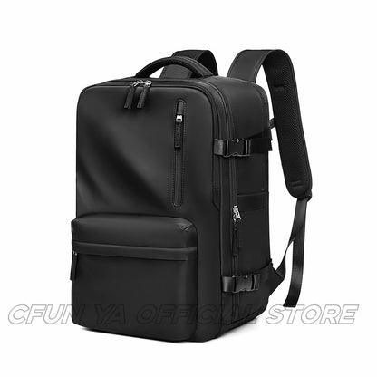 CFUN YA Fashion Luxury Travel Backpack For Women Men Large Expandable 16 Inch Laptop Back Bag Collge Students Schoolbag Mochilas