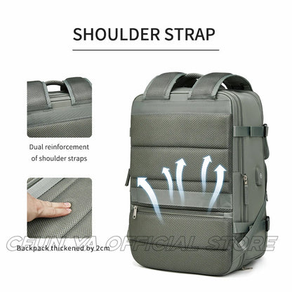 CFUN YA Fashion Luxury Travel Backpack For Women Men Large Expandable 16 Inch Laptop Back Bag Collge Students Schoolbag Mochilas