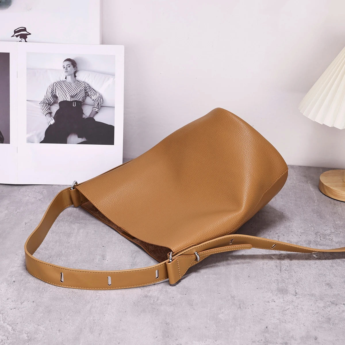 CFUN YA Fashion Luxury Women's Bucket Bag Large Travel Female Handbag Leather Lady Shoulder Cross Messenger Tote Pack Sac New