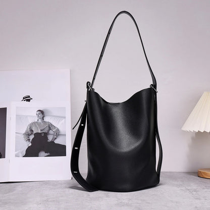 CFUN YA Fashion Luxury Women's Bucket Bag Large Travel Female Handbag Leather Lady Shoulder Cross Messenger Tote Pack Sac New